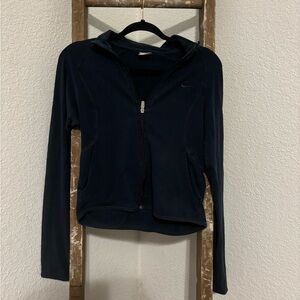 Navy Blue Nike Zip Up